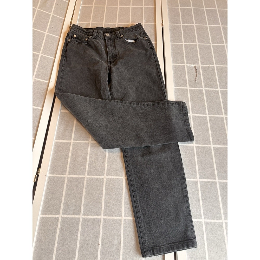 Vtg‎ Ralph Lauren Polo Jeans Co. Straight Leg Sz 6x29 High Waist Jeans Flag Tab